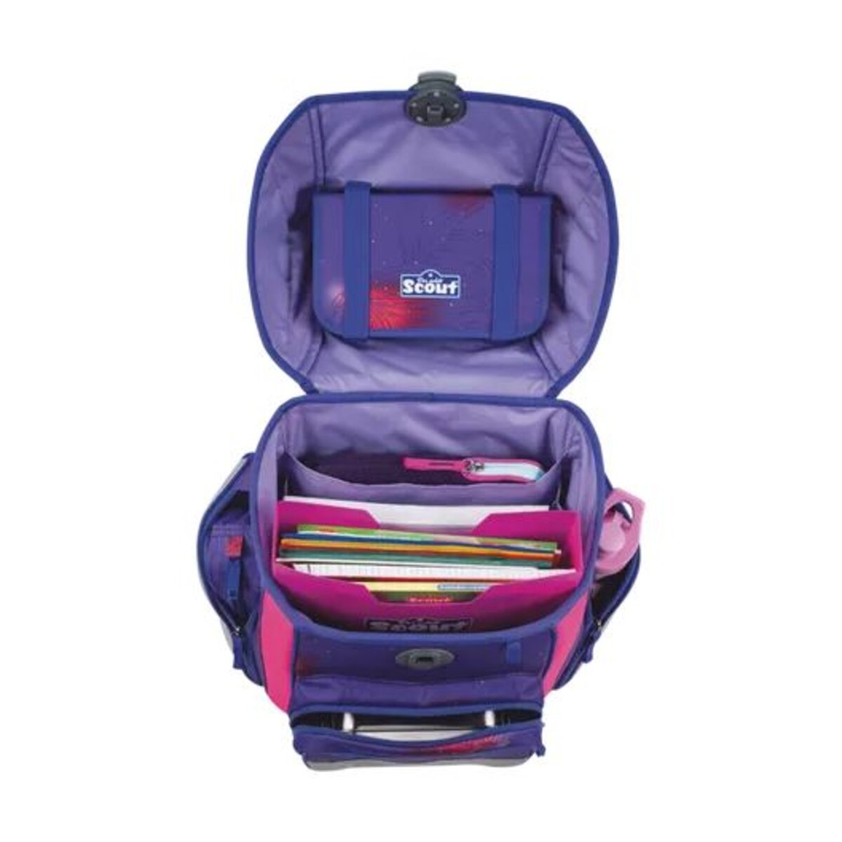 Scout Schulranzen-Set Genius DIN Summer