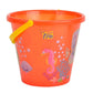 Simba Sandeimer mit Fischmotiv 20cm, transparent, farblich sortiert