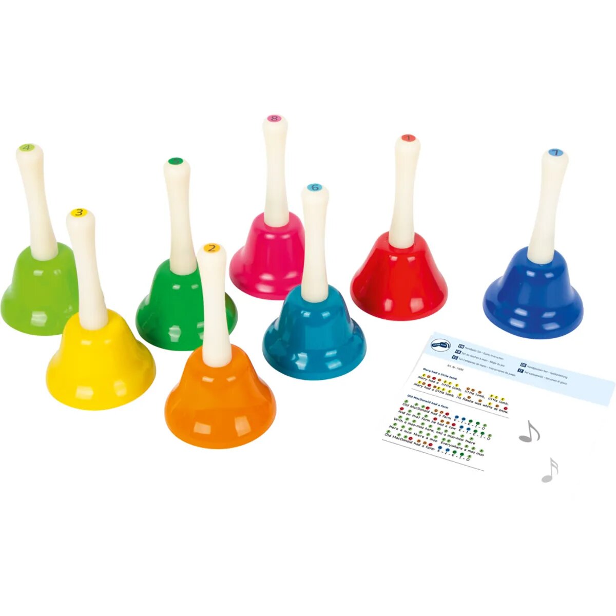 small foot Handglocken-Set, 8 Stück