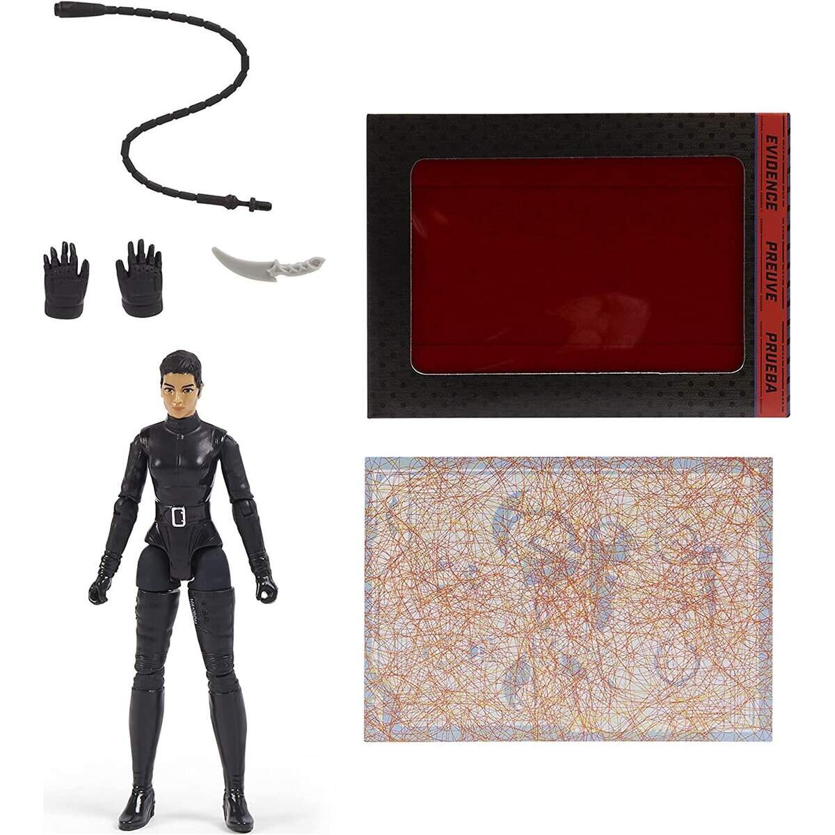 Spin Master Batman Actionfigur (10 cm) mit Zubehör, 1 Packung, 3-fach sortiert
