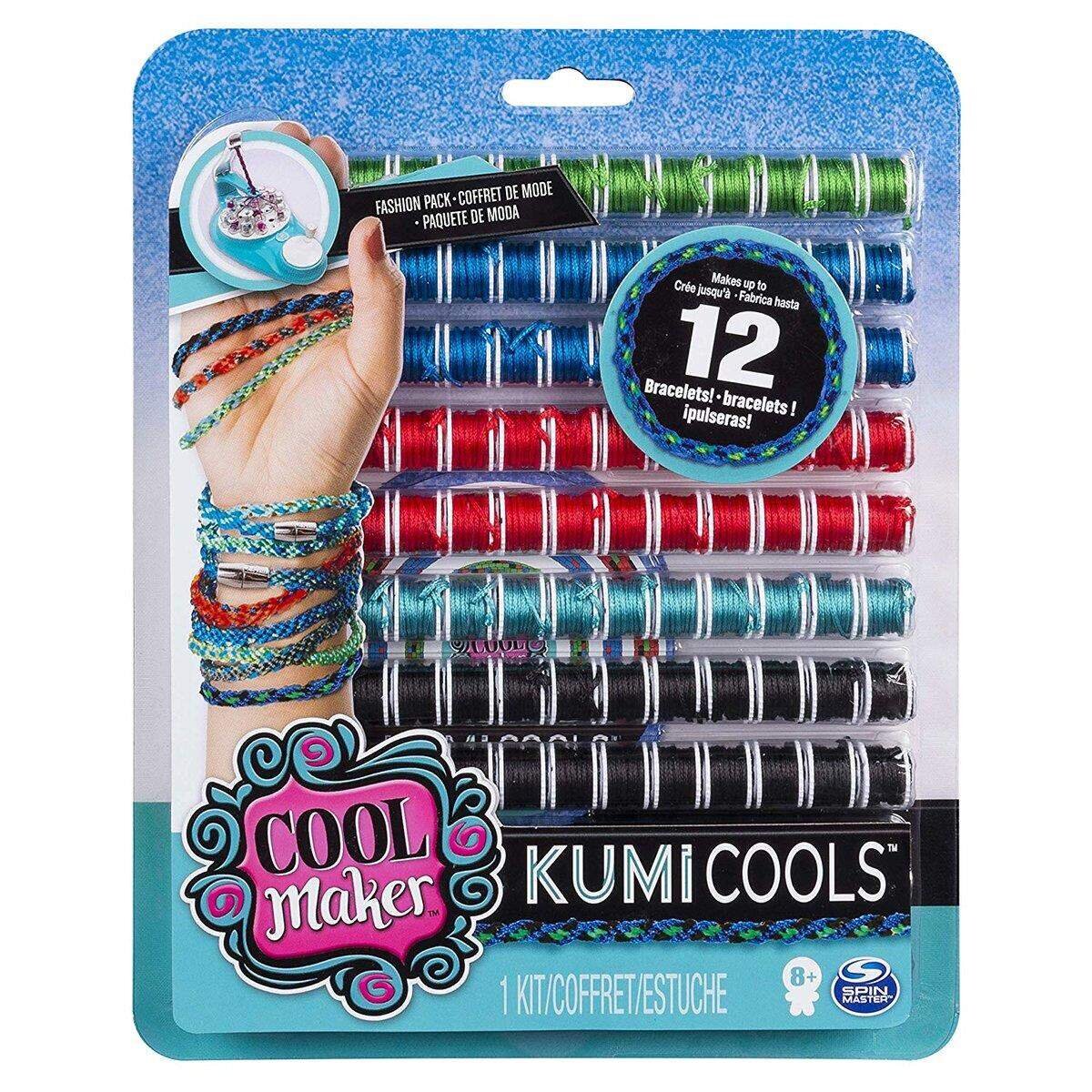 Spin Master Kumi Cools, Cool Maker Armbänder zum Selbermachen, sortiert