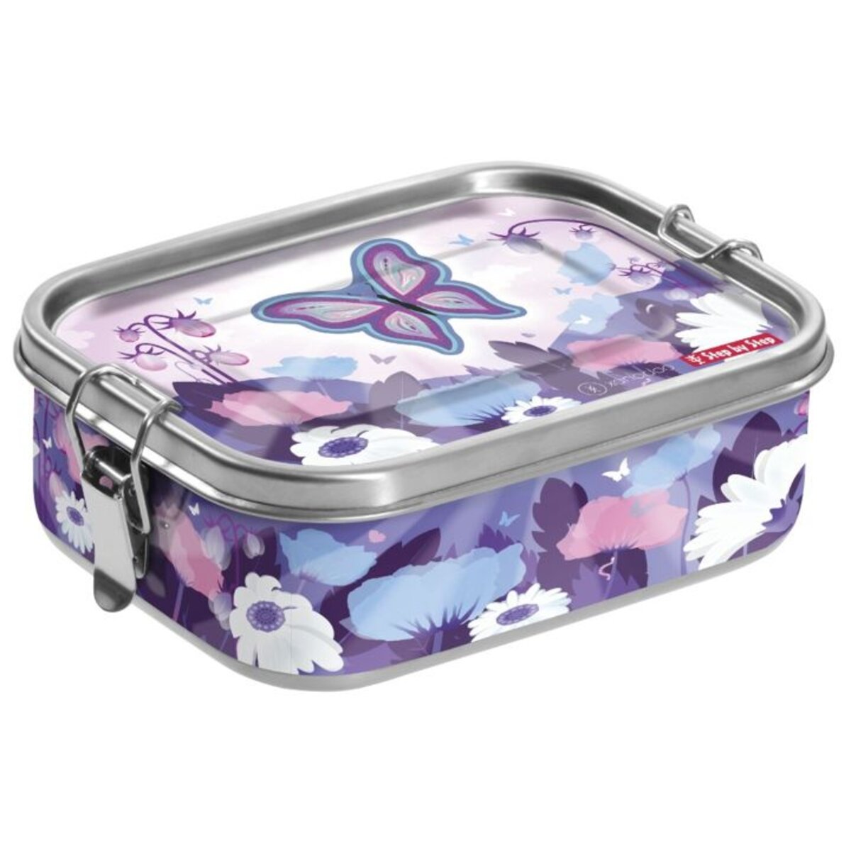 Step by Step Edelstahl-Lunchbox "Butterfly Maja"