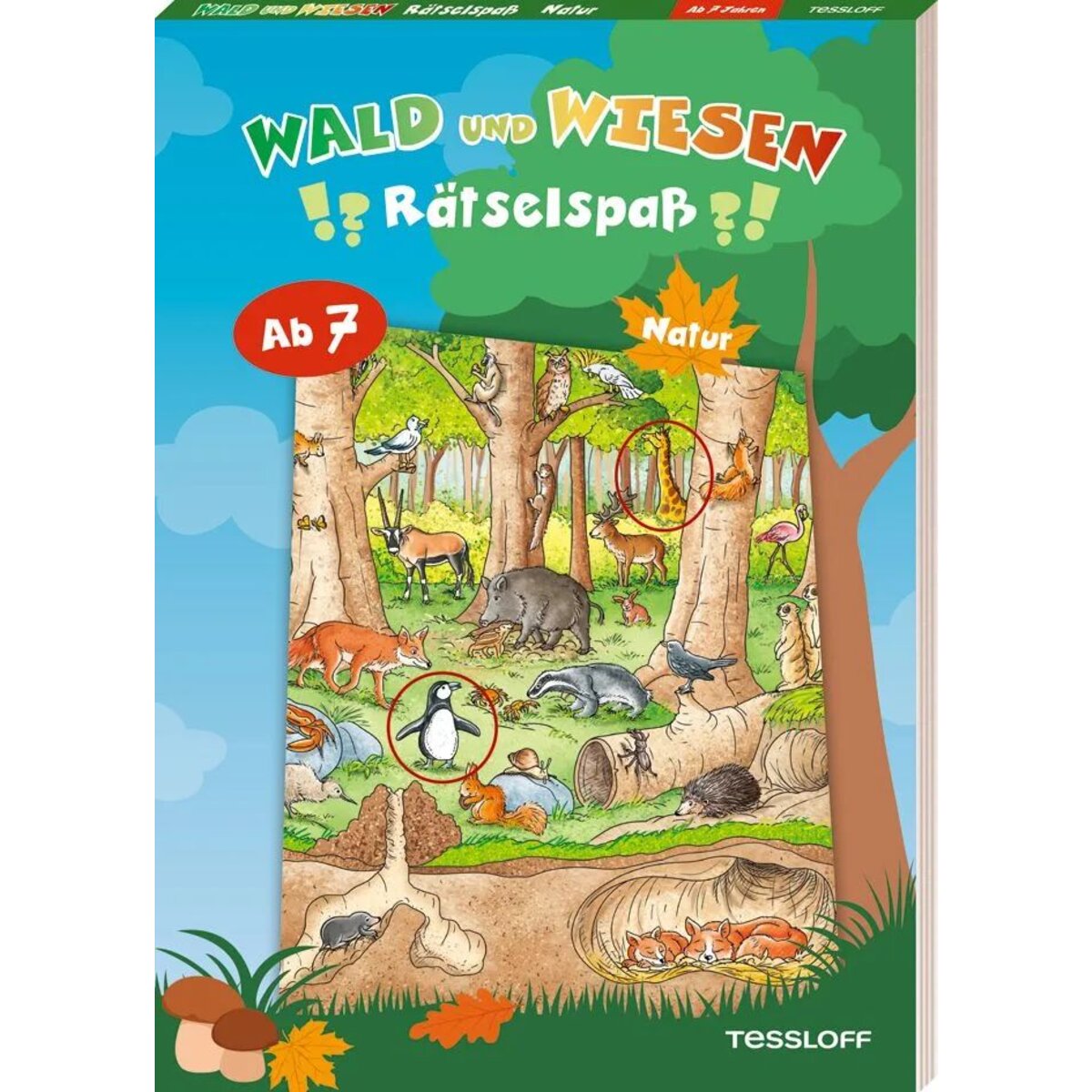 Tessloff Wald-und-Wiesen-Rätselspaß. Natur
