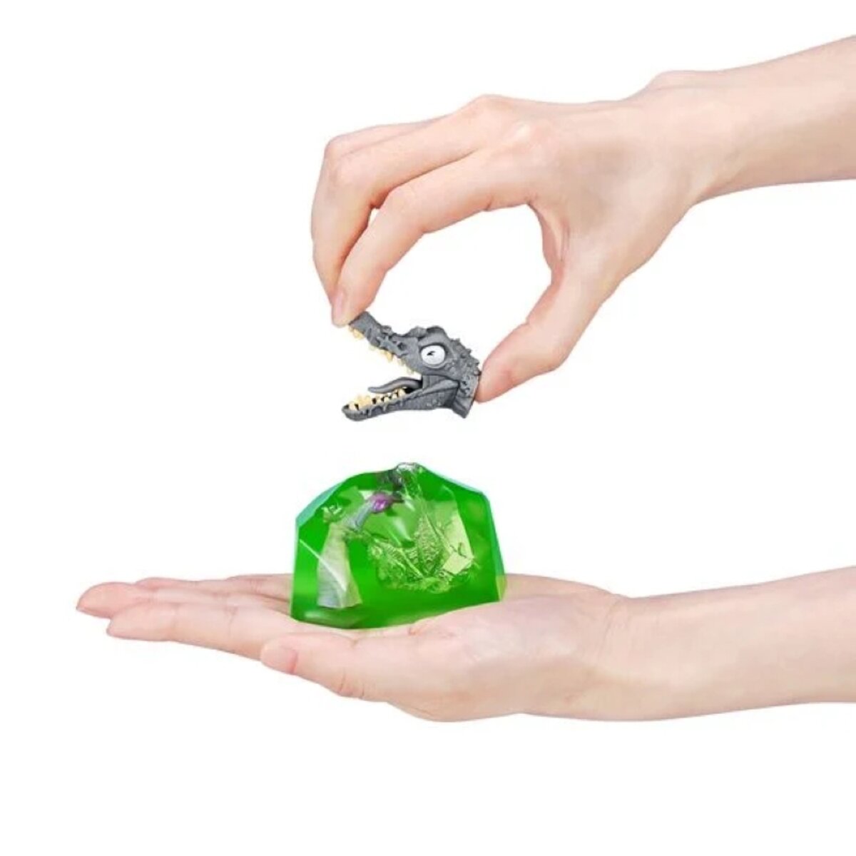 Zuru Smashers Jurassic Light Up Dino Ei Mini, 1 Stück, 3-fach sortiert