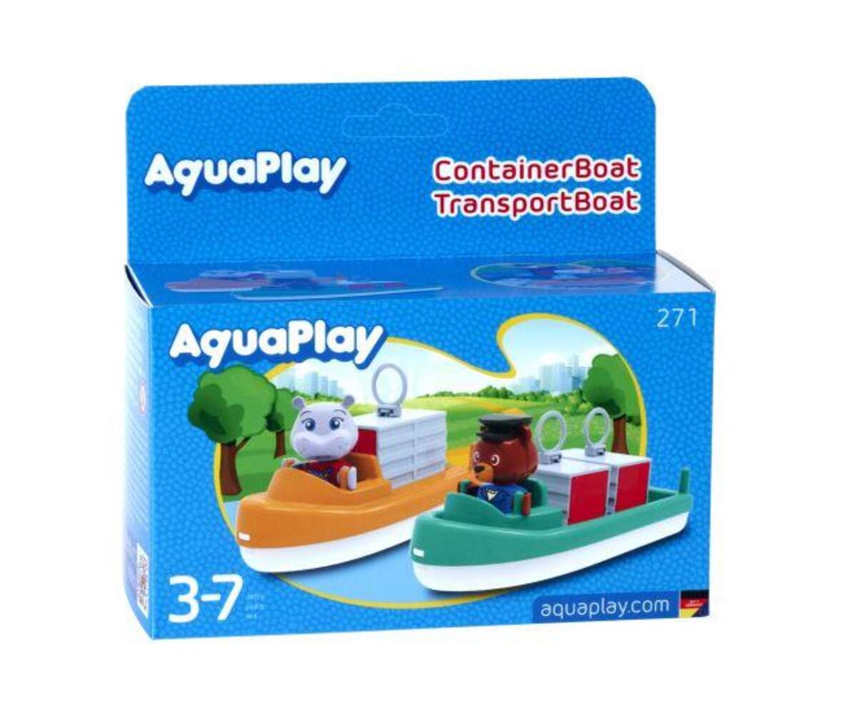 AquaPlay Container- & Transportboot