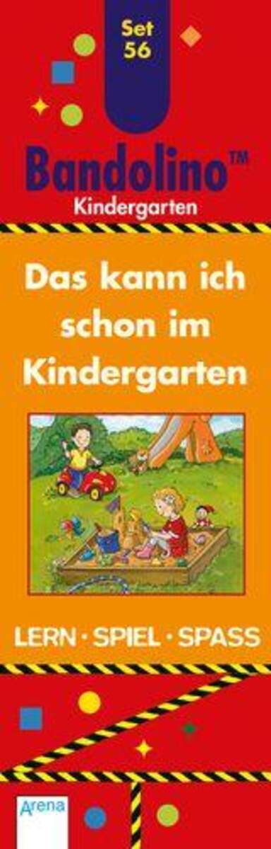 Arena Das kann ich schon im Kindergarten - Bandolino Set 56