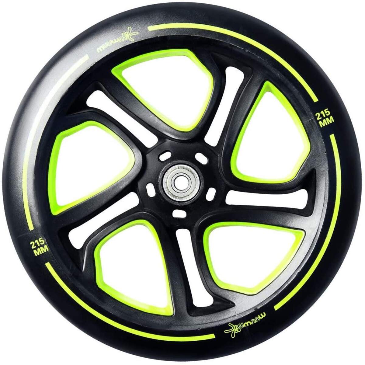 Authentic Sports Aluminium Scooter Muuwmi Pro lime 215 mm