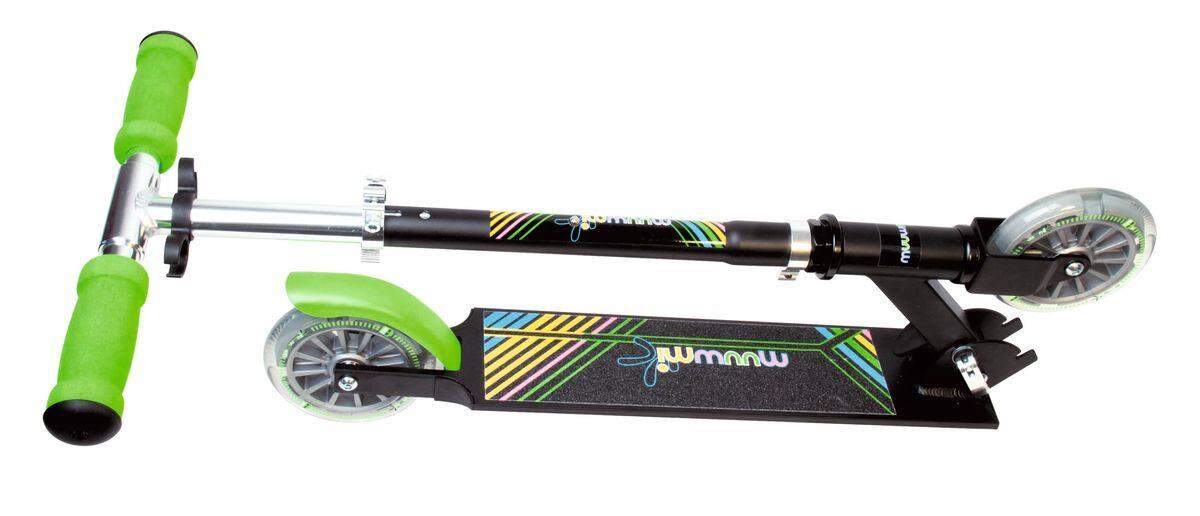 Authentic Sports Scooter Muuwmi NEON 125 mm, mit Leuchtrollen