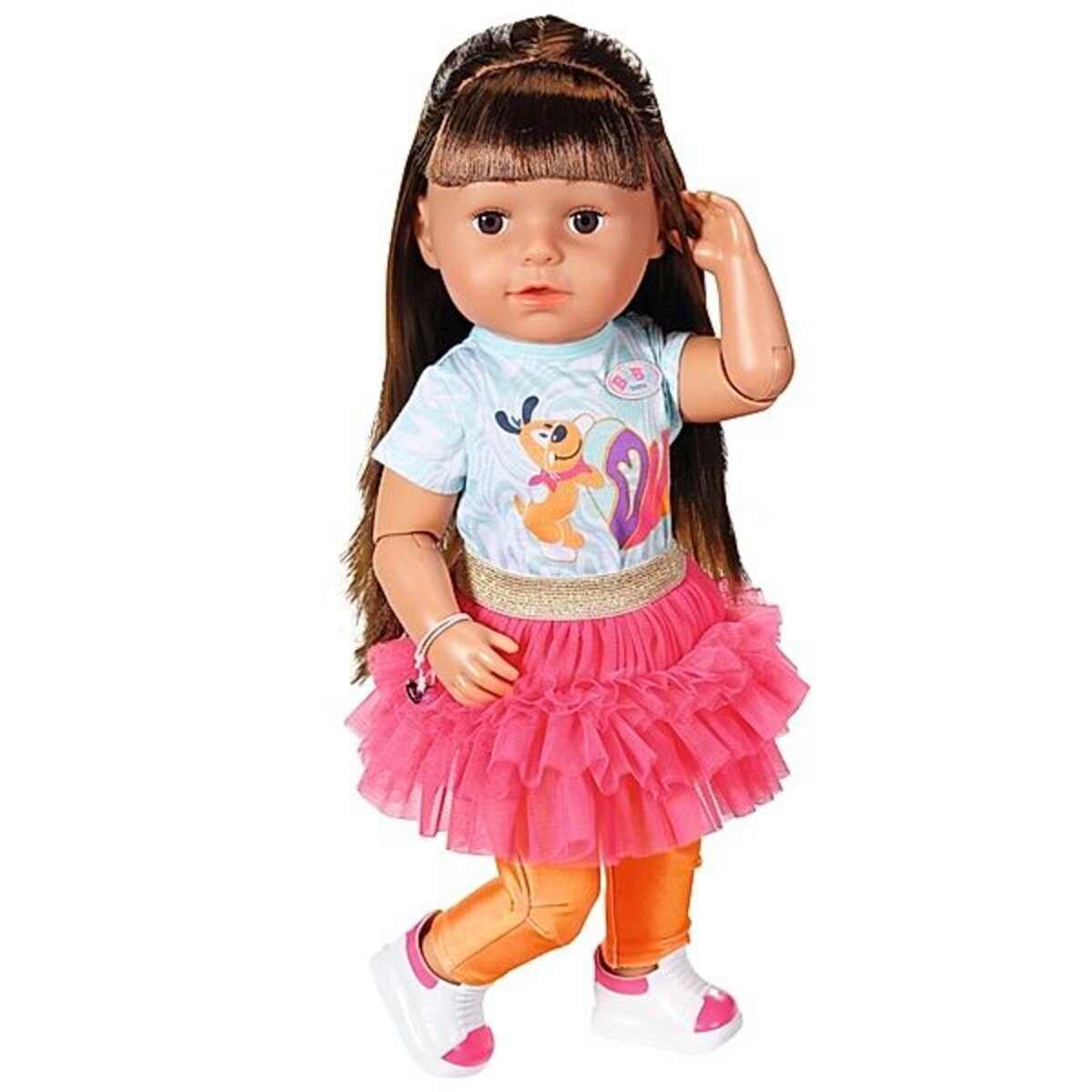 BABY born® Sister Style & Play brunette 43cm