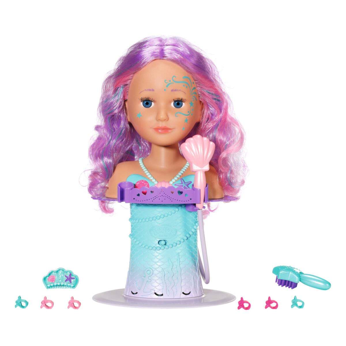 BABY born® Sister Styling Head Meerjungfrau