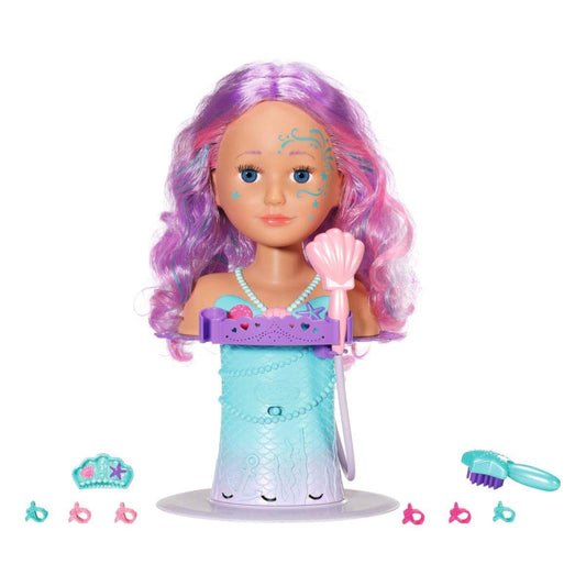 BABY born® Sister Styling Head Meerjungfrau