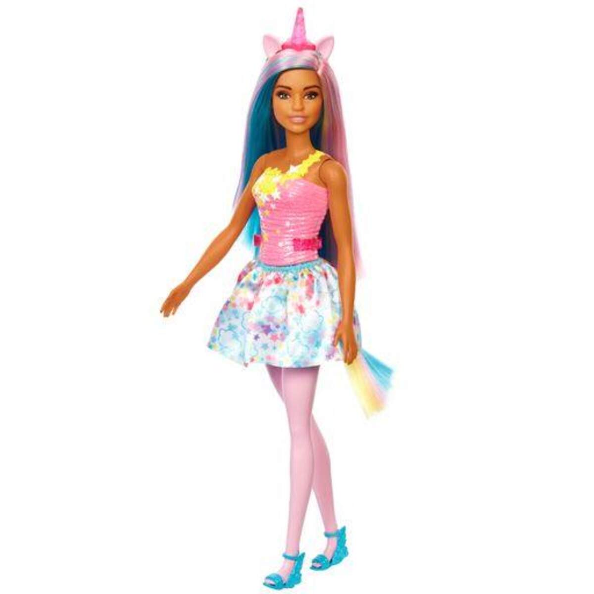 Barbie Dreamtopia Einhorn-Puppe im Regenbogen-Look