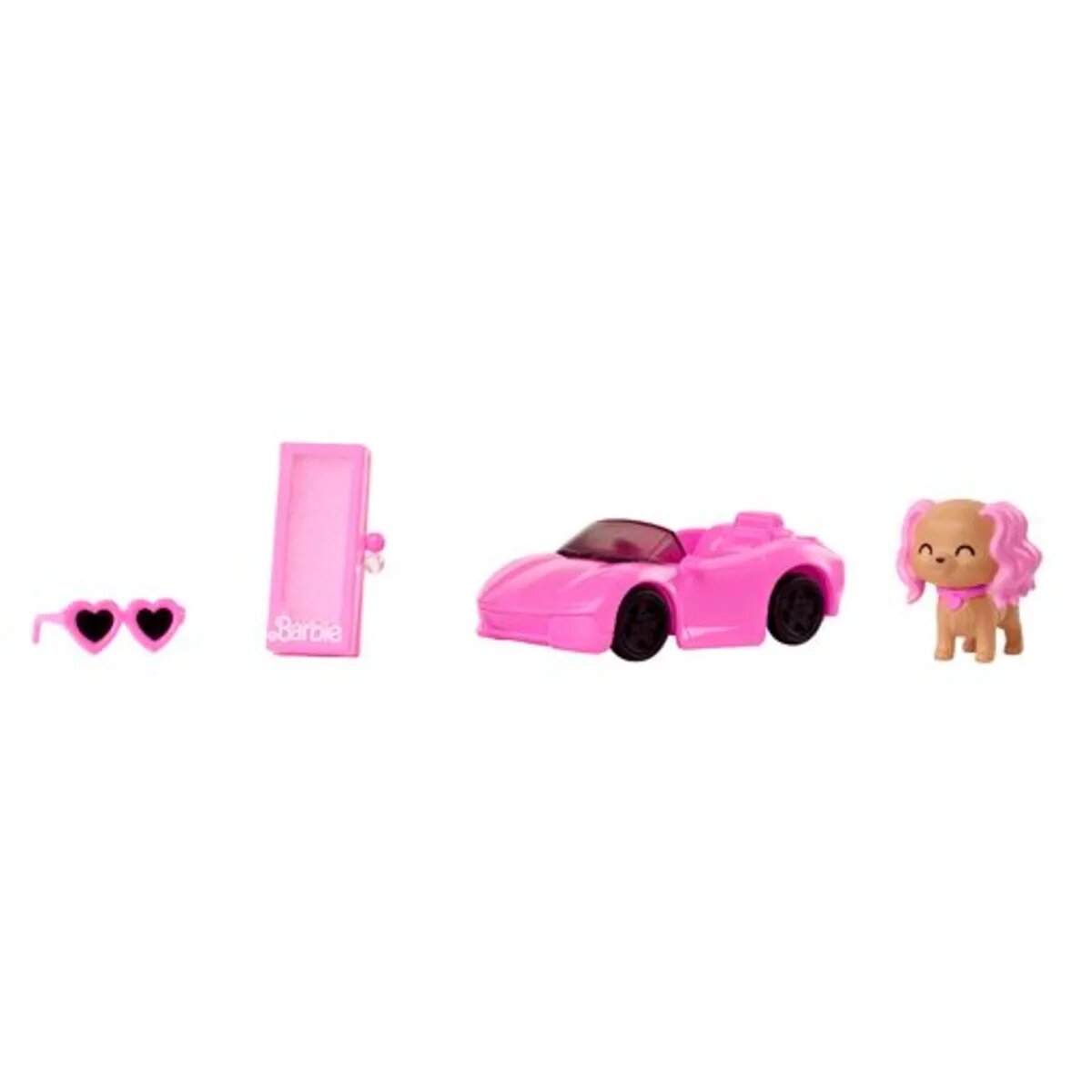 Barbie Extra Puppe mit 1980s Barbie Logo (brünett)