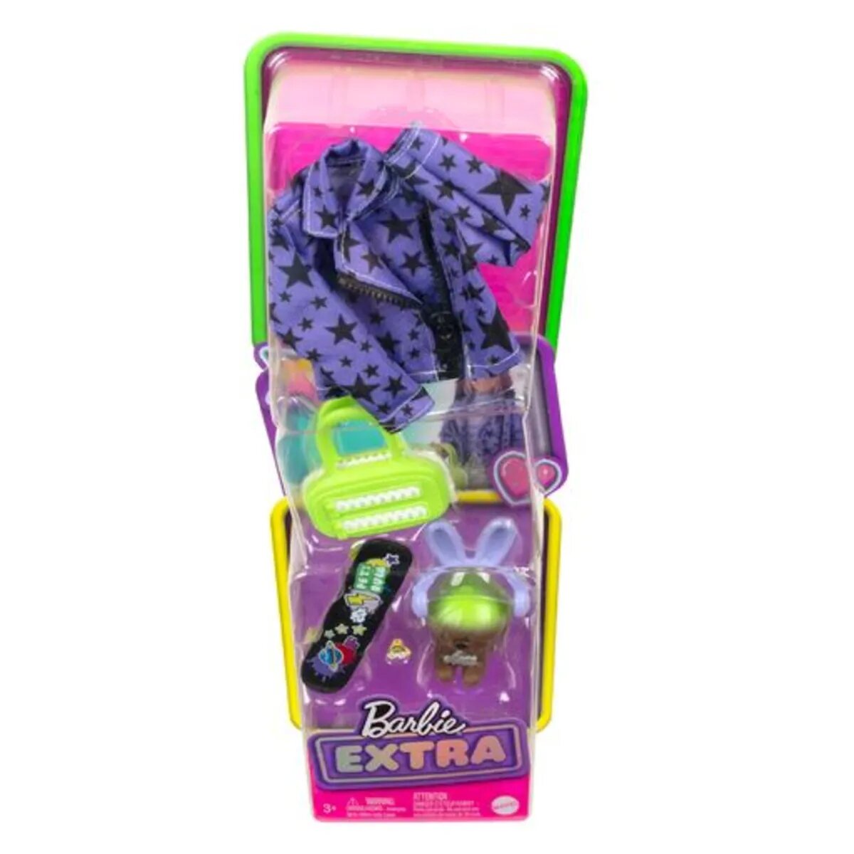 Barbie Extra Tier & Fashion Pack mit Haustier und Zubehör, für Kinder ab 3 Jahren, 5-fach sortiert
