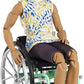 Barbie Fashionistas Ken Puppe (blond) mit Rollstuhl, Anziehpuppe