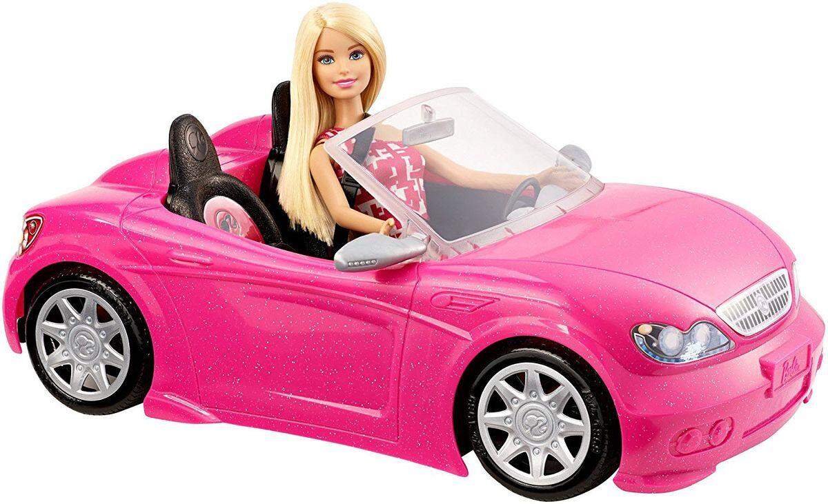 Barbie Glam Cabrio & Puppe