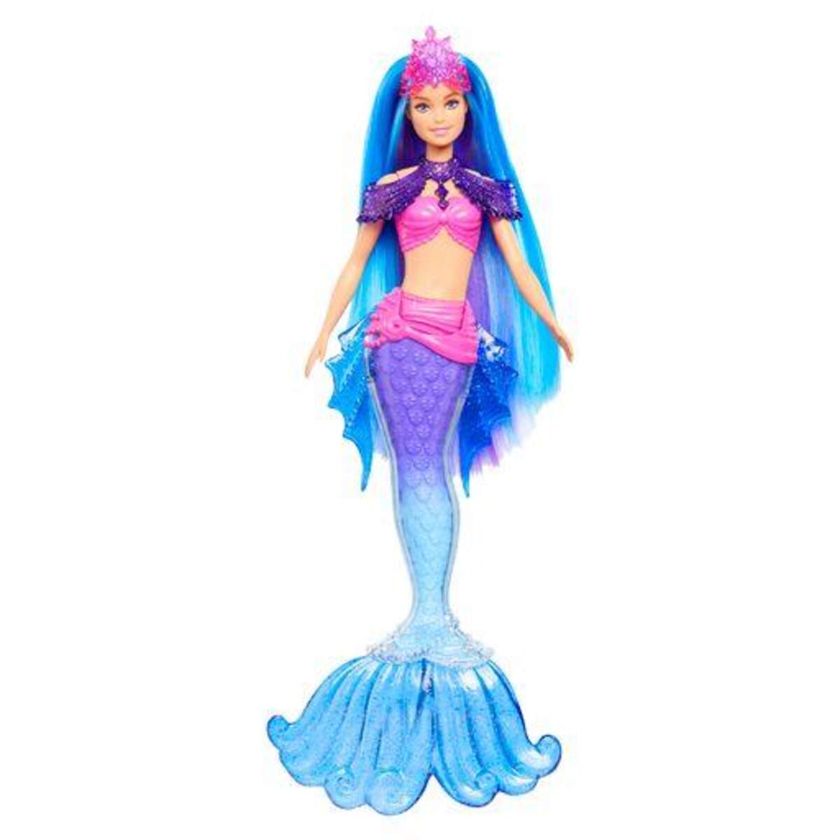 Barbie "Meerjungfrauen Power" Malibu Puppe (blaue Haare) mit Zubehör