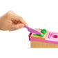 Barbie Pasta-Spielset mit Puppe (blond), Anziehpuppe, Barbie Küche mit Knete