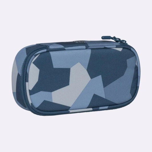 Beckmann Ovales Schlamperetui Sport Junior, Blue Camo