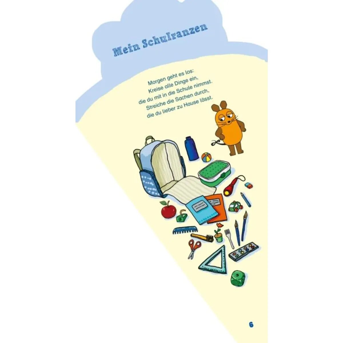 Carlsen Verlag Frag doch mal ... die Maus: Maus-Rätselspaß zum Schulanfang