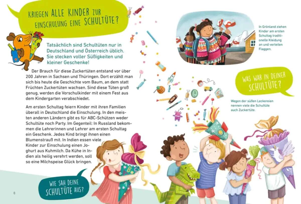 Carlsen Verlag Frag doch mal ... die Maus: Die wichtigsten Fragen zum Schulanfang