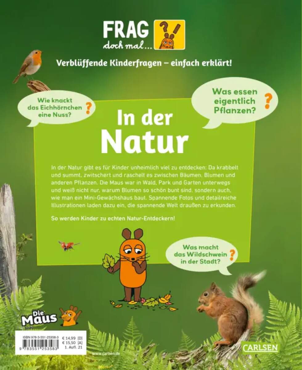 Carlsen Verlag Frag doch mal ... die Maus: In der Natur von Martina Gorgas, Jutta Knipping