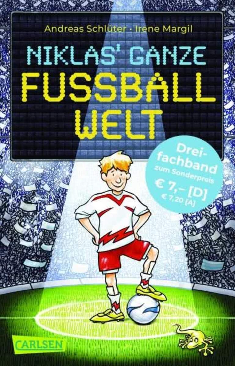 Carlsen Verlag Fußball und ...: Niklas' ganze Fußballwelt Dreifachband