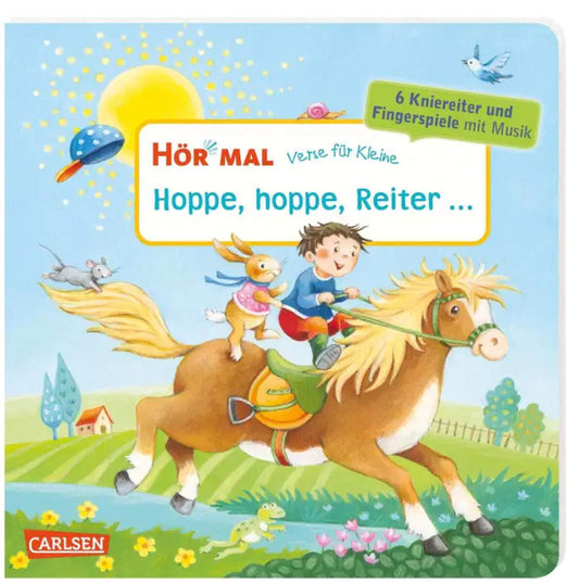 Carlsen Verlag Hör mal (Soundbuch): Verse für Kleine: Hoppe, hoppe, Reiter ..