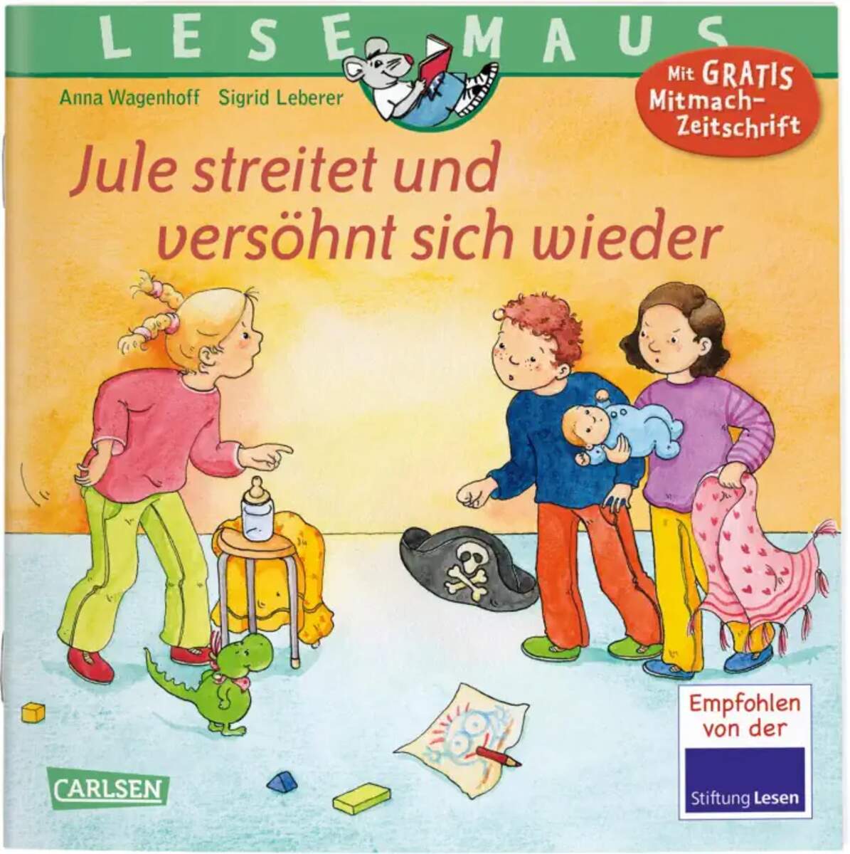 Carlsen Verlag LESEMAUS 47: Jule streitet und versöhnt sich wieder