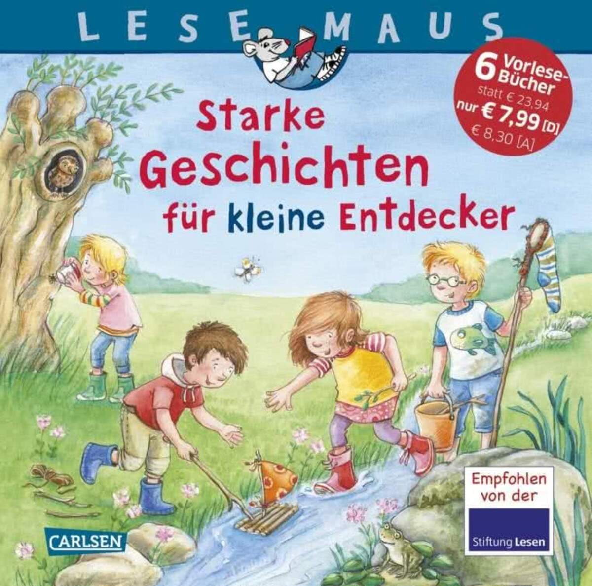 Carlsen Verlag LESEMAUS Sonderbände: Starke Geschichten für kleine Entdecker