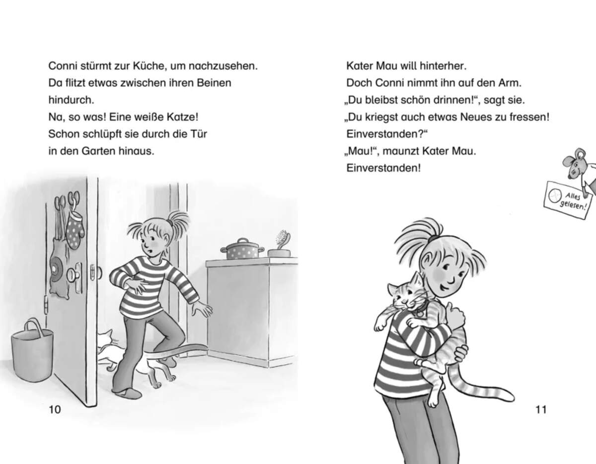 Carlsen Verlag Vier Conni-Geschichten zum Lesenlernen