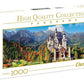 Clementoni Panorama Puzzle Schloß Neuschwanstein, 1000 Teile