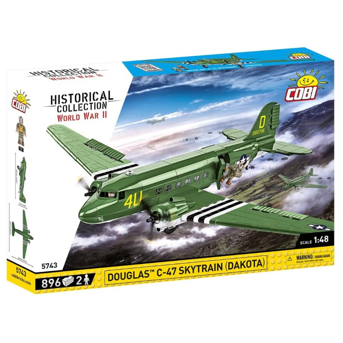 Cobi 5743 Historical Collection - Douglas C-47 Skytrain Dakota