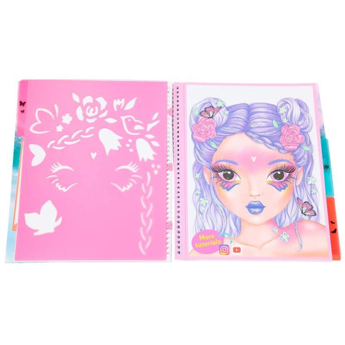 Depesche Create your Fantasy Face - Malbuch