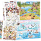 Depesche Create your ZOO, Malbuch mit Stickern