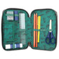 Depesche Dino World 3-Fach Federtasche LED grau