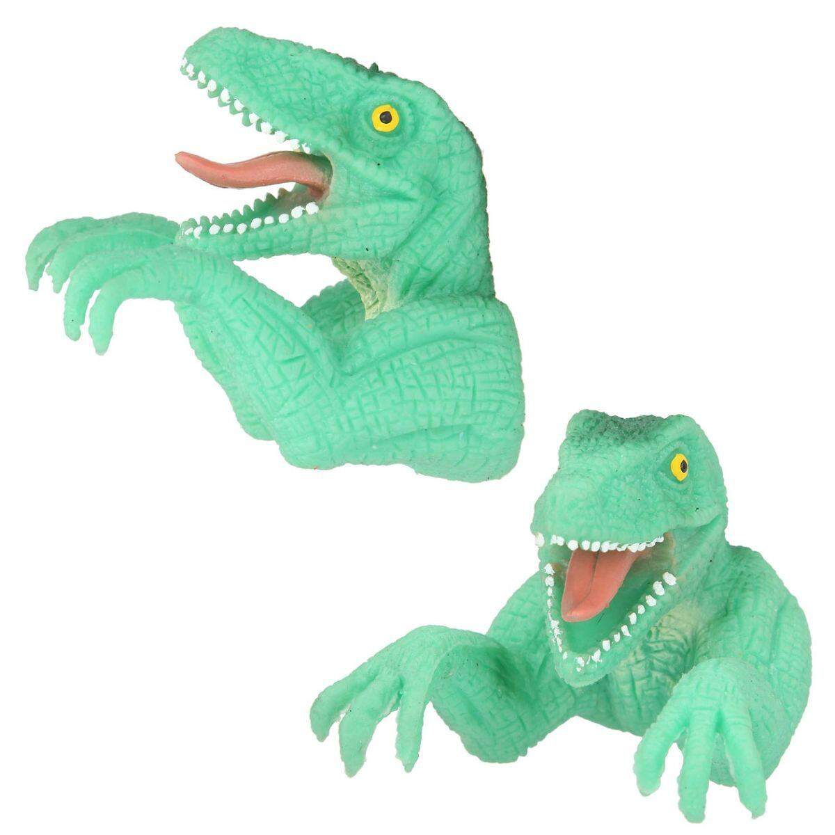 Depesche Dino World Fingerpuppe, 1 Stück, 4-fach sortiert