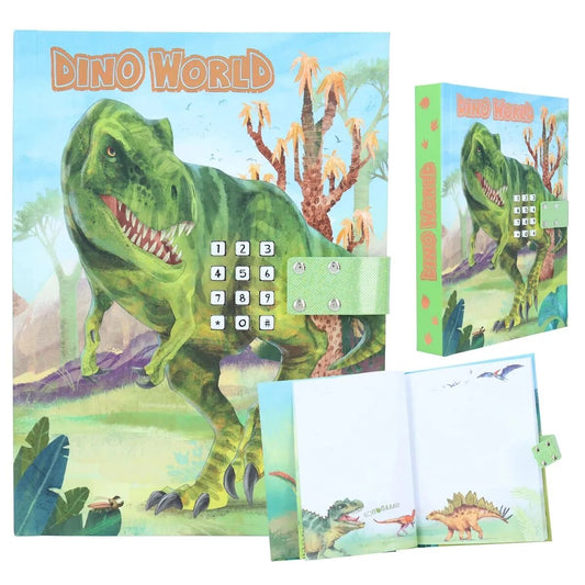 Depesche Dino World Geheimcode Tagebuch mit Sound