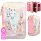 Depesche Miss Melody 3-Fach Federtasche SUNDOWN