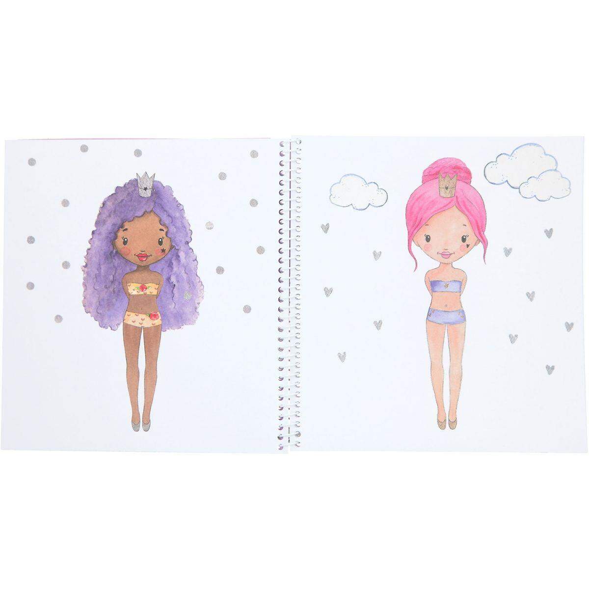 Depesche Princess Mimi Dress Me Up Stickerbuch