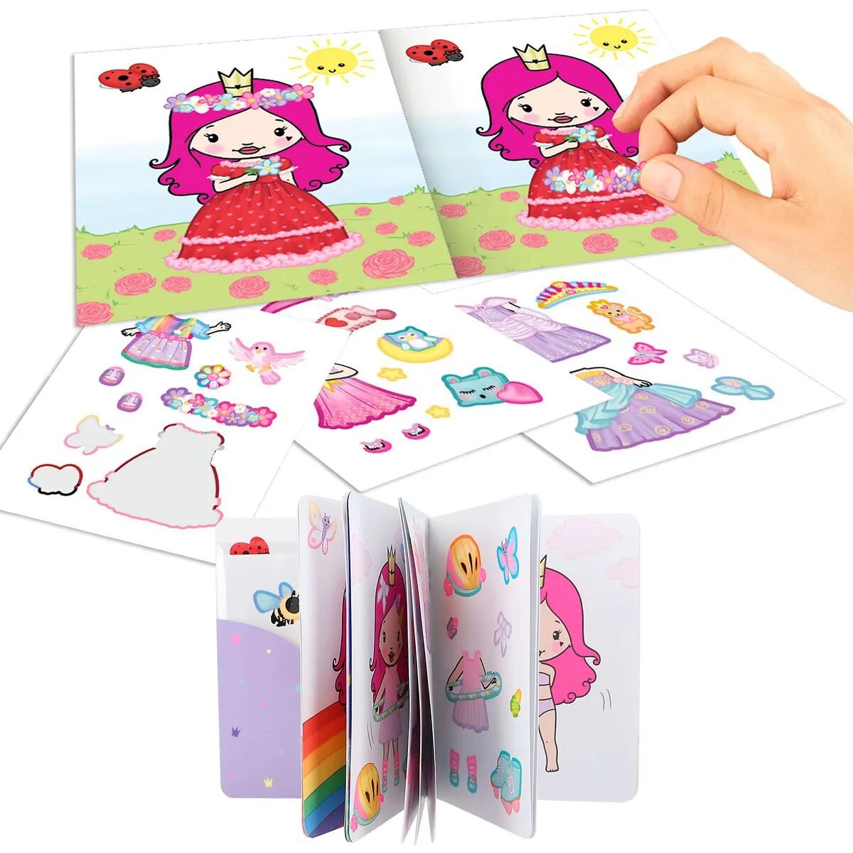 Depesche Princess Mimi Mini Dress Me Up, 1 Stück, 4-fach sortiert