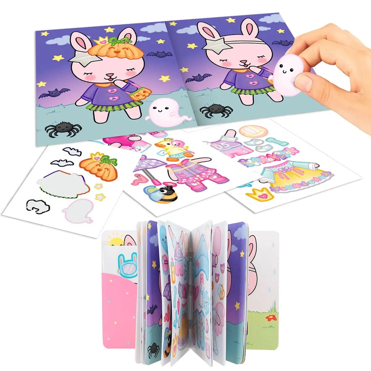 Depesche Princess Mimi Mini Dress Me Up, 1 Stück, 4-fach sortiert