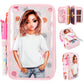 Depesche TOPModel 3-Fach Federtasche mit Stift HAPPY TOGETHER