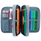 Depesche TOPModel 3-Fach Federtasche Mit Applikation CITY GIRLS