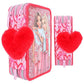 Depesche TOPModel 3-Fach Federtasche ONE LOVE mit Glitzer