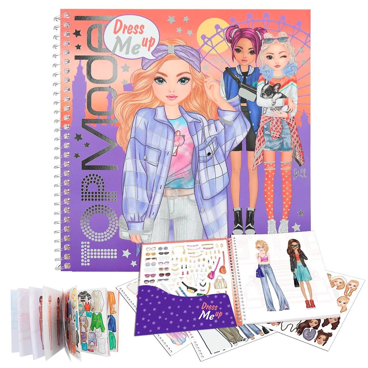 Depesche TOPModel Dress Me Up Stickerbuch