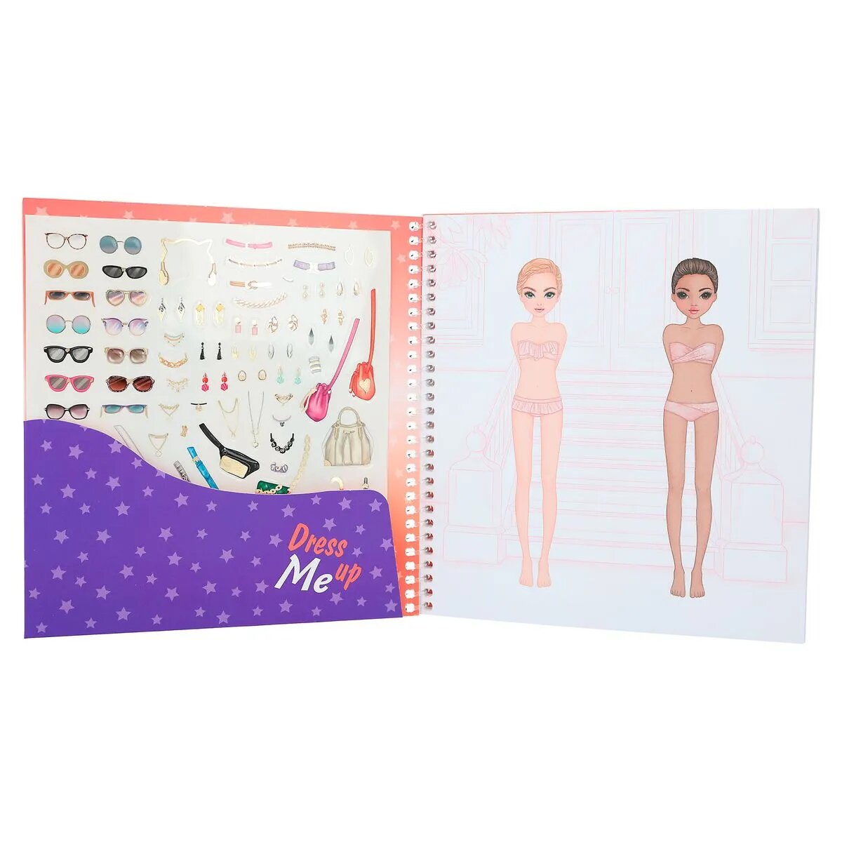 Depesche TOPModel Dress Me Up Stickerbuch