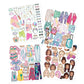 Depesche TOPModel Dress Me Up Stickerbuch HOLIDAY