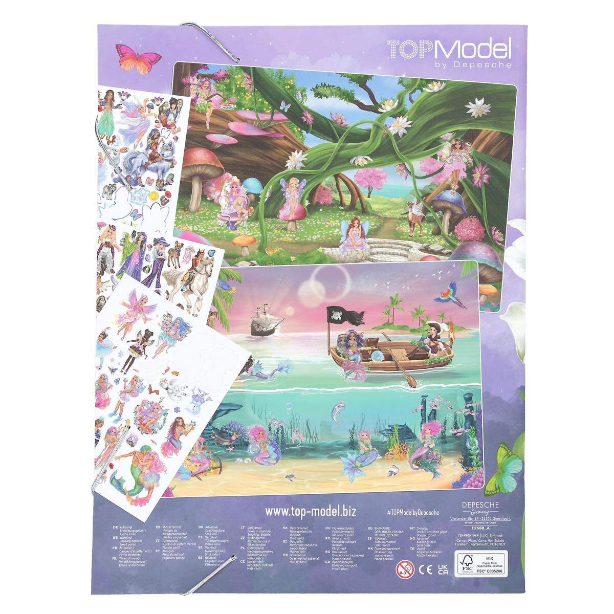 Depesche TOPModel Stickerworld Fantasy