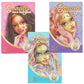 Depesche TOPModel Tuchmaske Gold BEAUTY and ME, 1 Stück, 3-fach sortiert